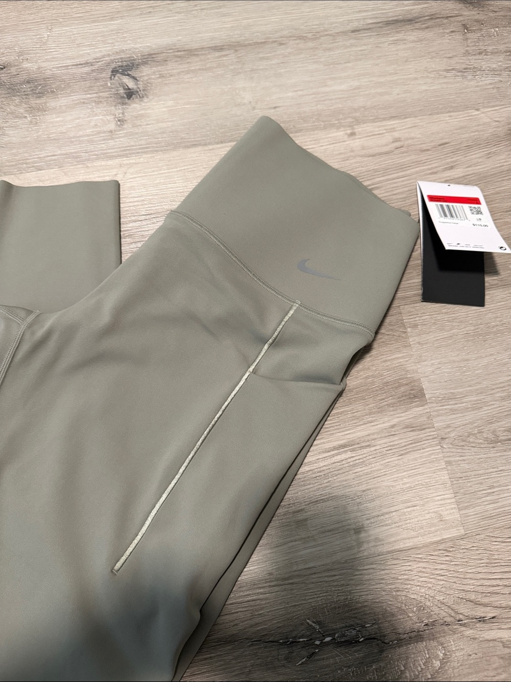 Nike Women's High-Rise Leggings in grey